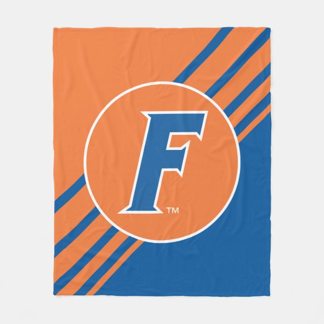 University of Florida F Fleece Blanket (Front)