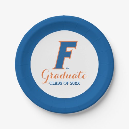University of Florida F Paper Plates
