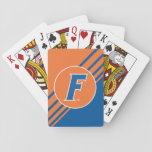 University Of Florida F Playing Cards at Zazzle