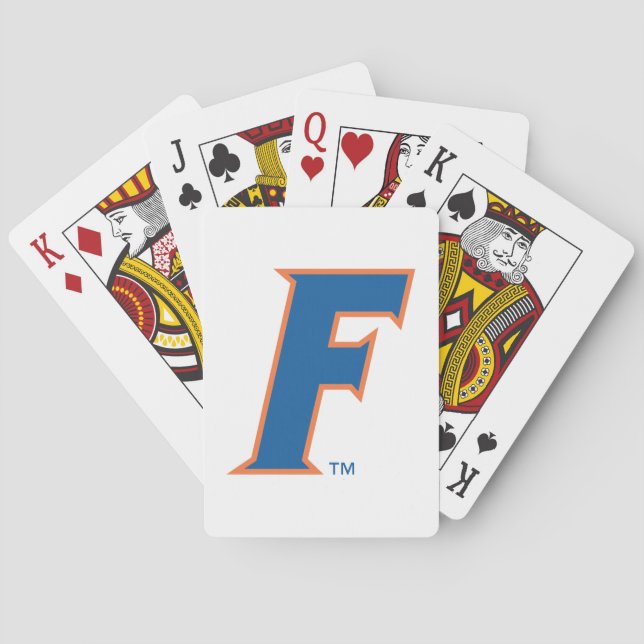 University of Florida F Poker Cards (Back)