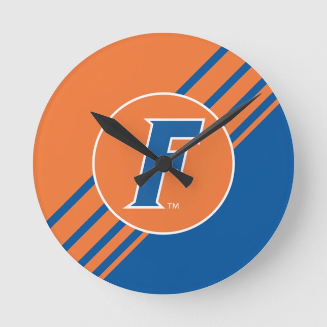 University of Florida F Round Clock (Front)