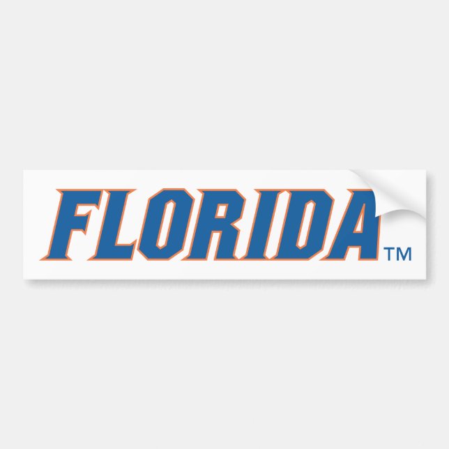 University of Florida Gators Bumper Sticker (Front)