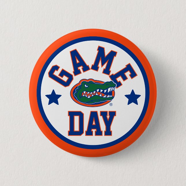 University of Florida Gators Game Day Button (Front)