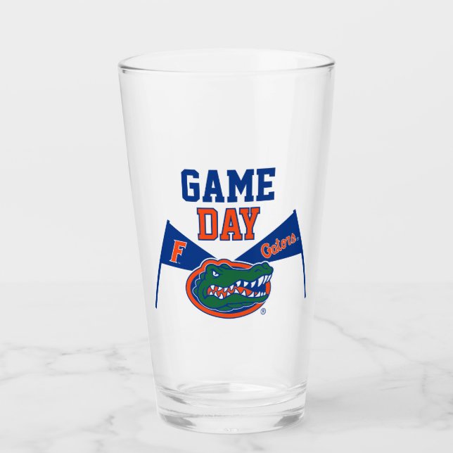 University of Florida Gators Game Day Glass (Front)