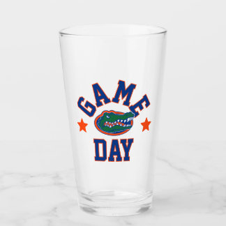 University of Florida Gators Game Day Glass