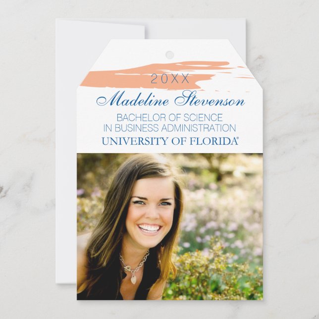 University of Florida Graduation Announcement (Front)