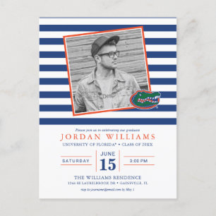 University of Florida Graduation Announcement Postcard