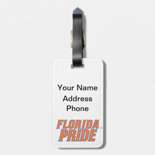 University of Florida Pride Luggage Tag