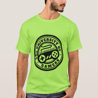 University of Gamers Seal T Shirt For Gaming Pro