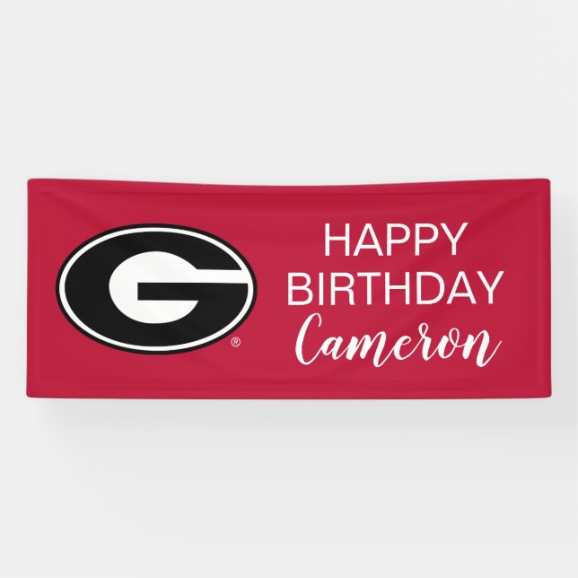 University of Georgia | Birthday Banner (Horizontal)