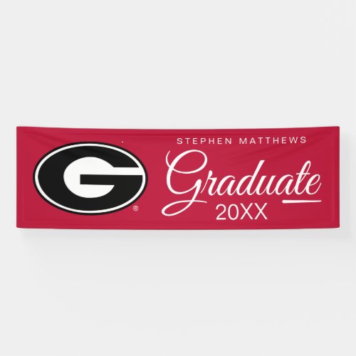 University of Georgia  Graduation Banner