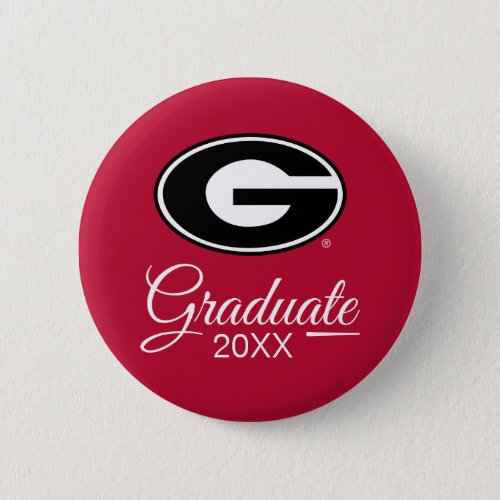 University of Georgia  Graduation Button
