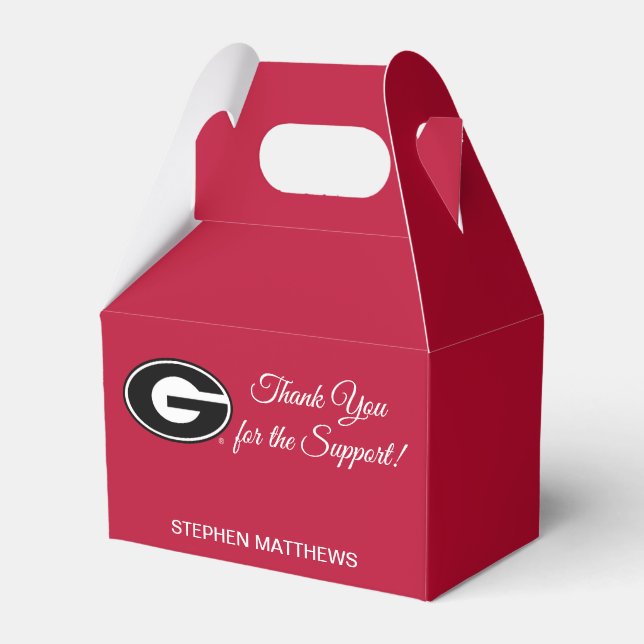University of Georgia | Graduation Favor Boxes (Front Side)
