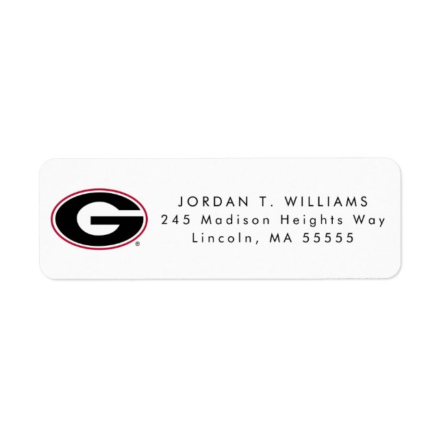 University of Georgia | Graduation Label (Front)