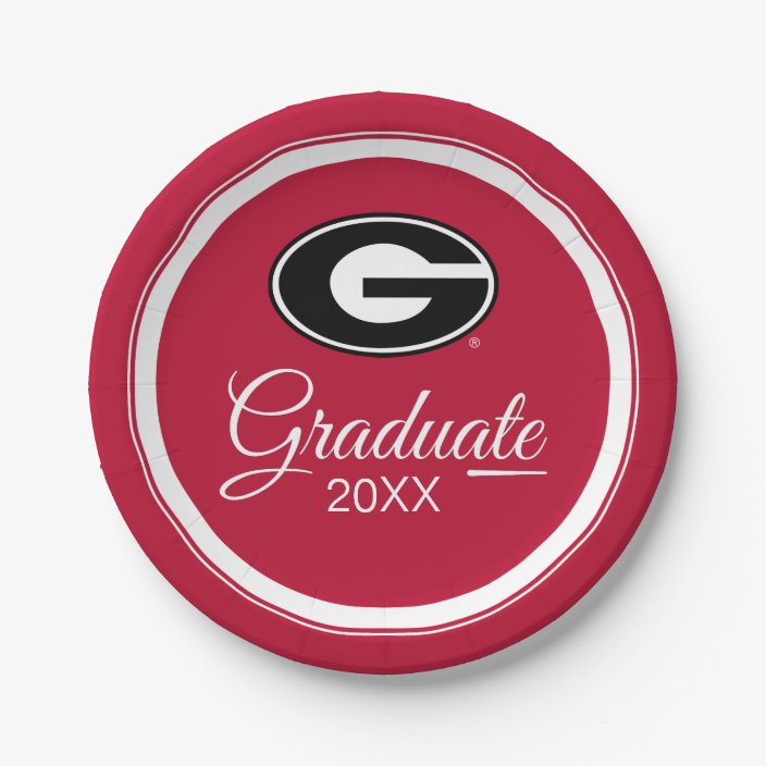 University of Graduation Paper Plate