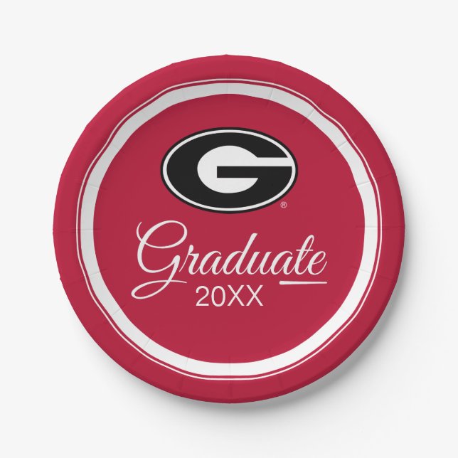 University of Georgia | Graduation Paper Plates (Front)