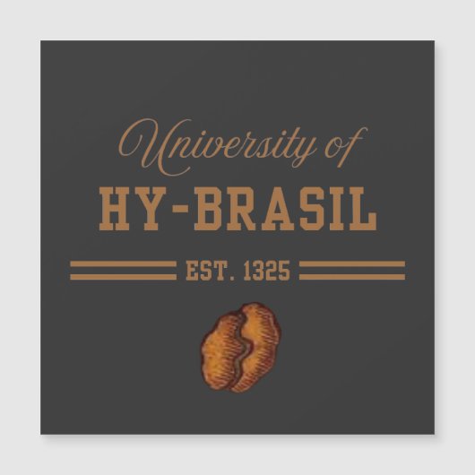 University of Hy-Brasil, Est. 1325 (Front)