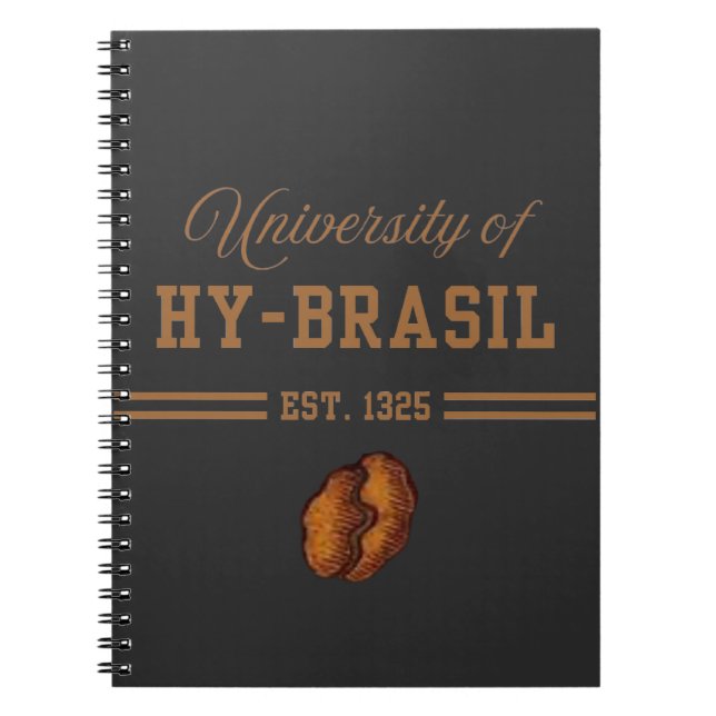 University of Hy-Brasil, Est. 1325 Notebook (Front)