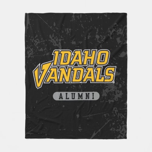 University of Idaho Alumni Distressed Fleece Blanket