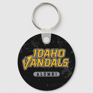 University of Idaho Alumni Distressed Keychain