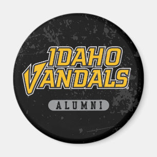 University of Idaho Alumni Distressed Magnet