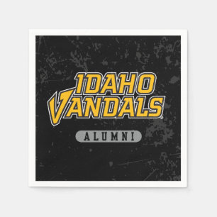 University of Idaho Alumni Distressed Napkins