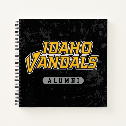 University of Idaho Alumni Distressed Notebook