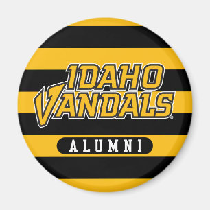 University of Idaho Alumni Stripes Magnet