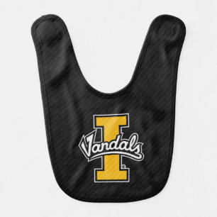 University of Idaho Carbon Fiber Pattern Baby Bib