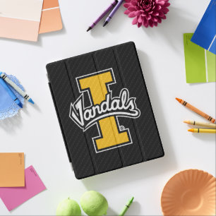 University of Idaho Carbon Fiber Pattern iPad Smart Cover