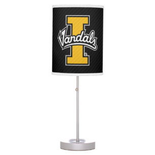 University of Idaho Carbon Fiber Pattern Table Lamp