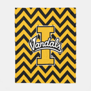 University of Idaho Chevron Pattern Fleece Blanket