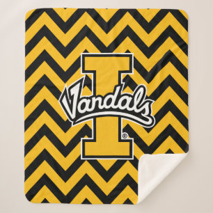 University of Idaho Chevron Pattern Sherpa Blanket
