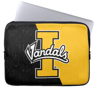 University of Idaho Color Block Distressed Laptop Sleeve