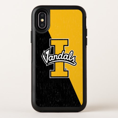 University of Idaho Color Block Distressed OtterBox Symmetry iPhone XS Case