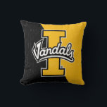 University of Idaho Color Block Distressed Throw Pillow<br><div class="desc">Check out these University of Idaho designs! Show off your University of Idaho Pride with these new University products. These make the perfect gifts for the University of Idaho student, alumni, family, friend or fan in your life. All of these Zazzle products are customizable with your name, class year, or...</div>
