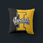 University of Idaho Color Block Distressed Throw Pillow<br><div class="desc">Check out these University of Idaho designs! Show off your University of Idaho Pride with these new University products. These make the perfect gifts for the University of Idaho student, alumni, family, friend or fan in your life. All of these Zazzle products are customizable with your name, class year, or...</div>
