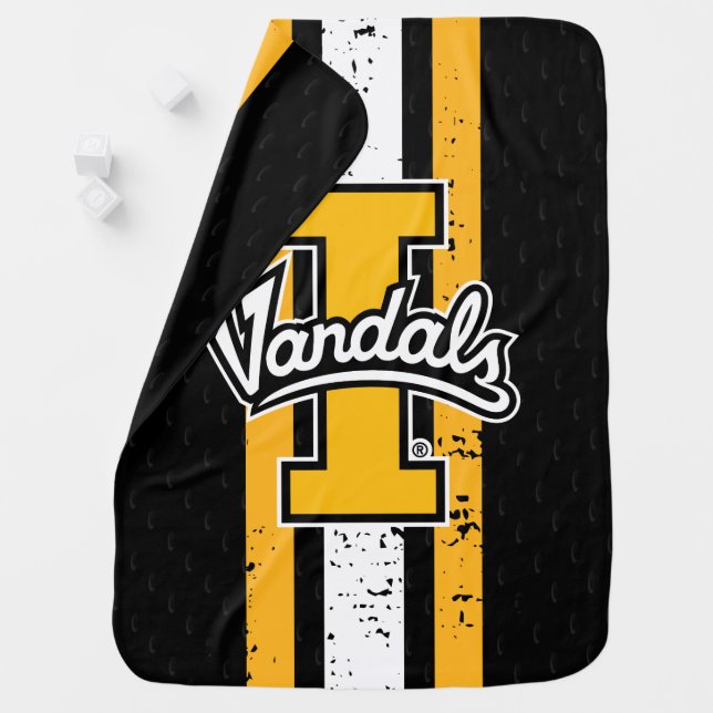 University of Idaho Jersey Baby Blanket (In Situ)