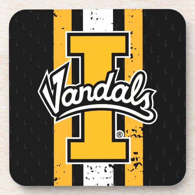 University of Idaho Jersey Beverage Coaster (Front)
