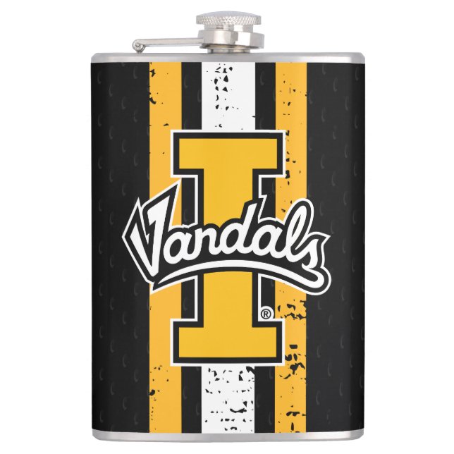 University of Idaho Jersey Flask (Front)