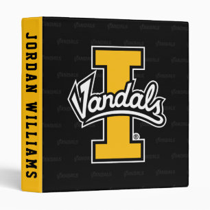University of Idaho Logo Watermark 3 Ring Binder