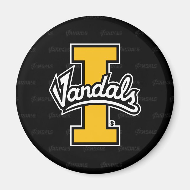University of Idaho Logo Watermark Magnet (Front)