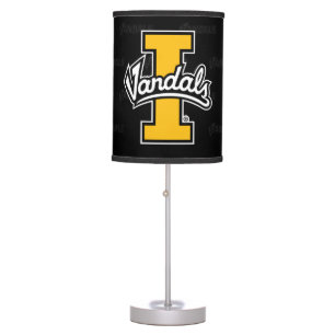 University of Idaho Logo Watermark Table Lamp