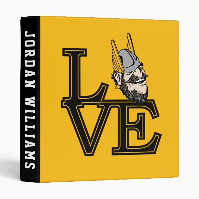 University of Idaho Love 3 Ring Binder (Front/Spine)
