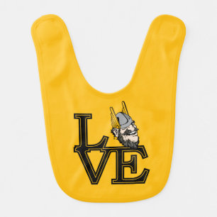 University of Idaho Love Baby Bib