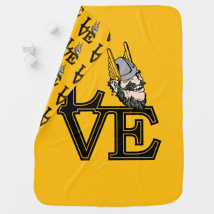 University of Idaho Love Baby Blanket