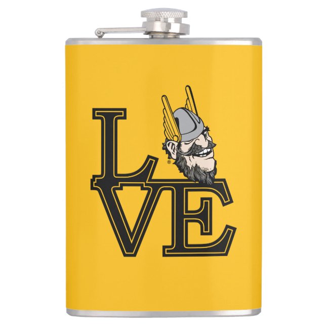 University of Idaho Love Flask (Front)