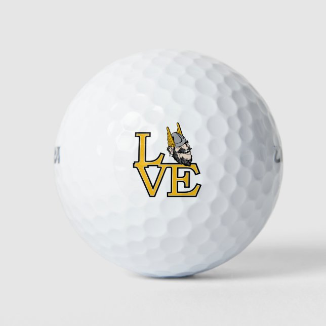 University of Idaho Love Golf Balls (Front)