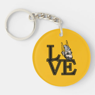 University of Idaho Love Keychain