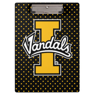 University of Idaho Polka Dot Pattern Clipboard